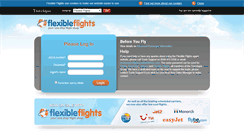 Desktop Screenshot of flexibleflights.com